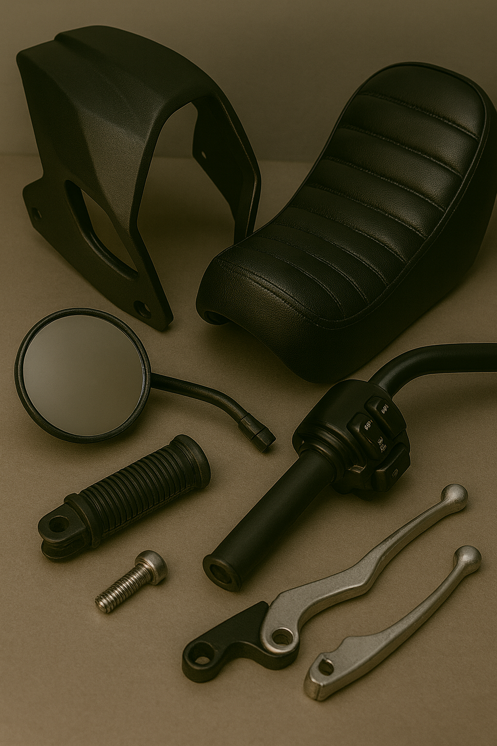 10 in – Shift Lever with Linkage Arm Assembly