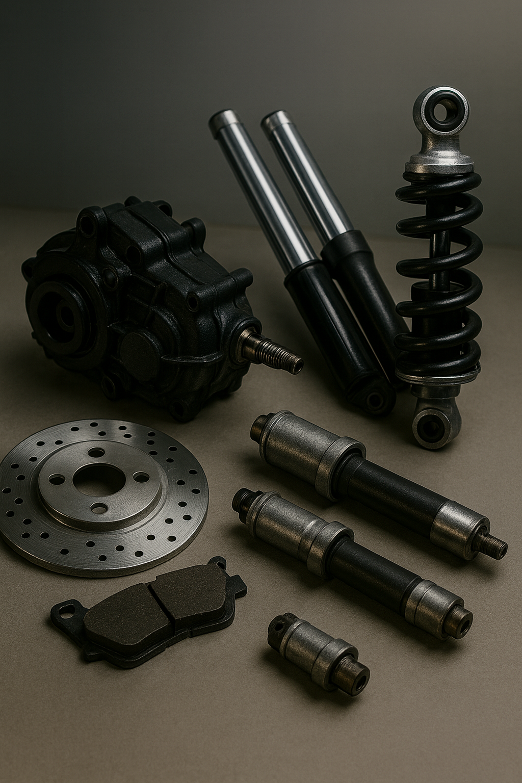 13 1/4  Rear Shock Set for TANK 200 EFI -Genuine Part