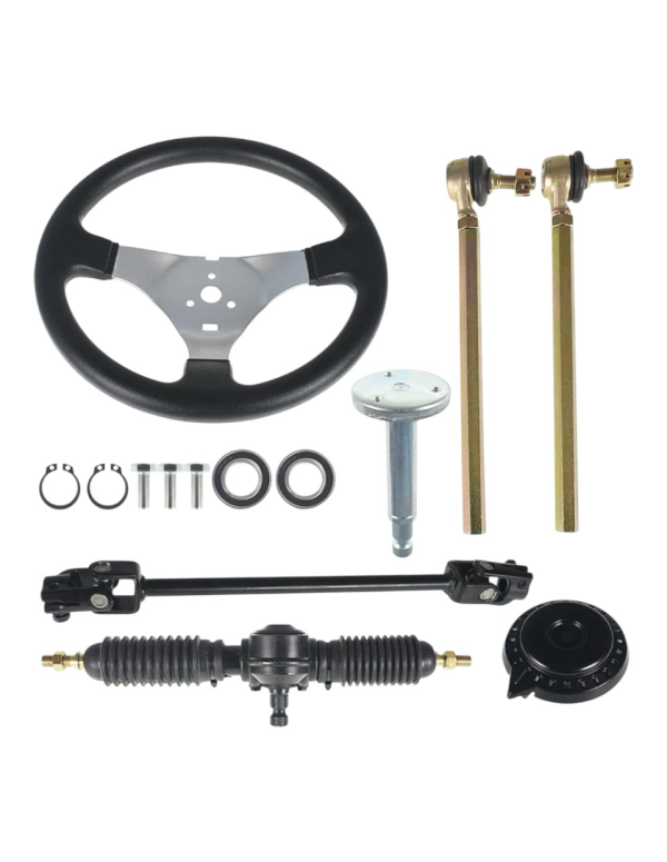 300mm Steering Wheel Kit with 320mm Gear Rack & Pinion