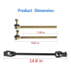 300mm Steering Wheel Kit with 320mm Gear Rack & Pinion