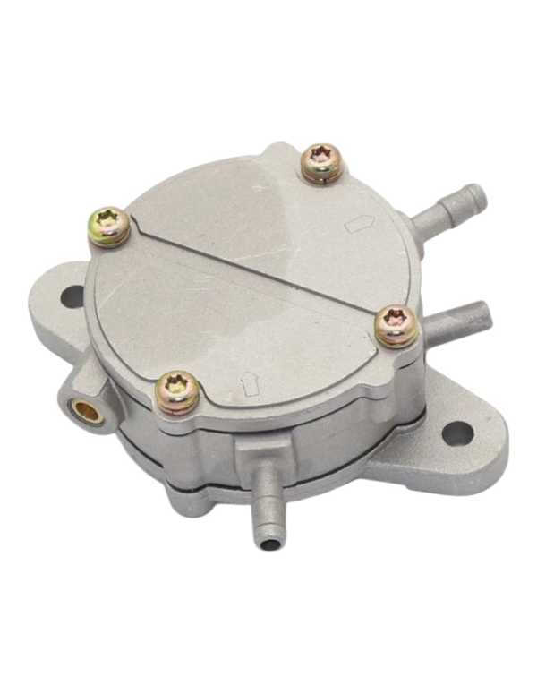 Fuel Pump 66mm – 3 Port 4.66mm Inner Diameter – Fits ATV, Go-Kart, Scooter 150cc 250cc