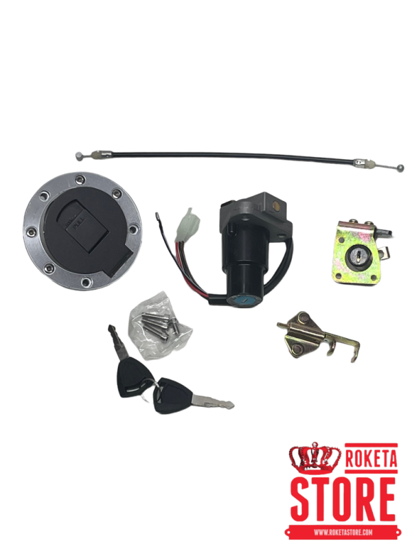 4 Wires OEM Ignition Switch Assembly – Fits Yamazaki MC-157-50cc (YM50-9)