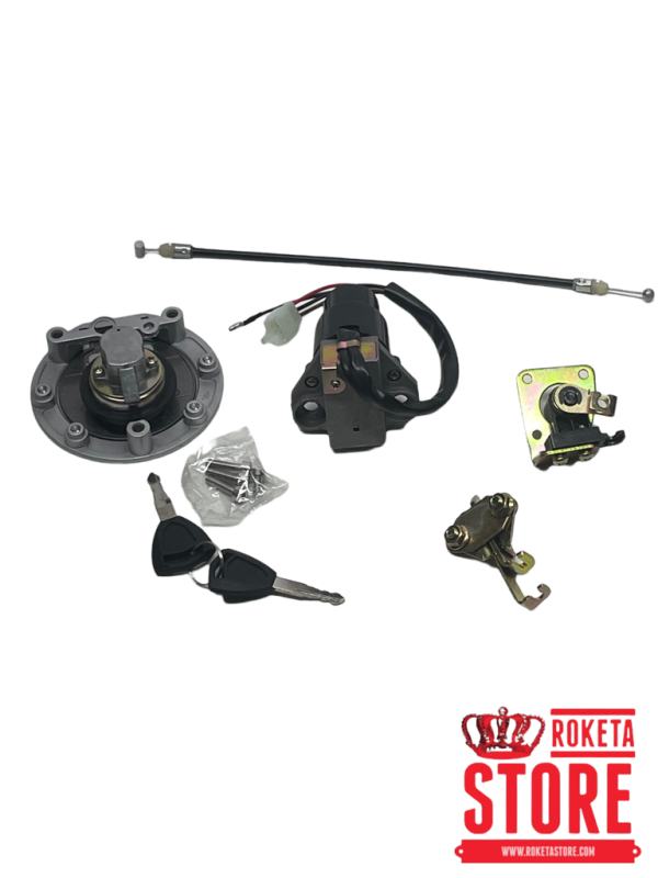 4 Wires OEM Ignition Switch Assembly – Fits Yamazaki MC-157-50cc (YM50-9)