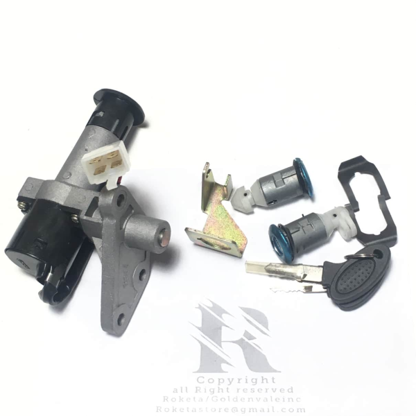 Ignition Switch Set with Keys – Roketa MC-04 Fiji