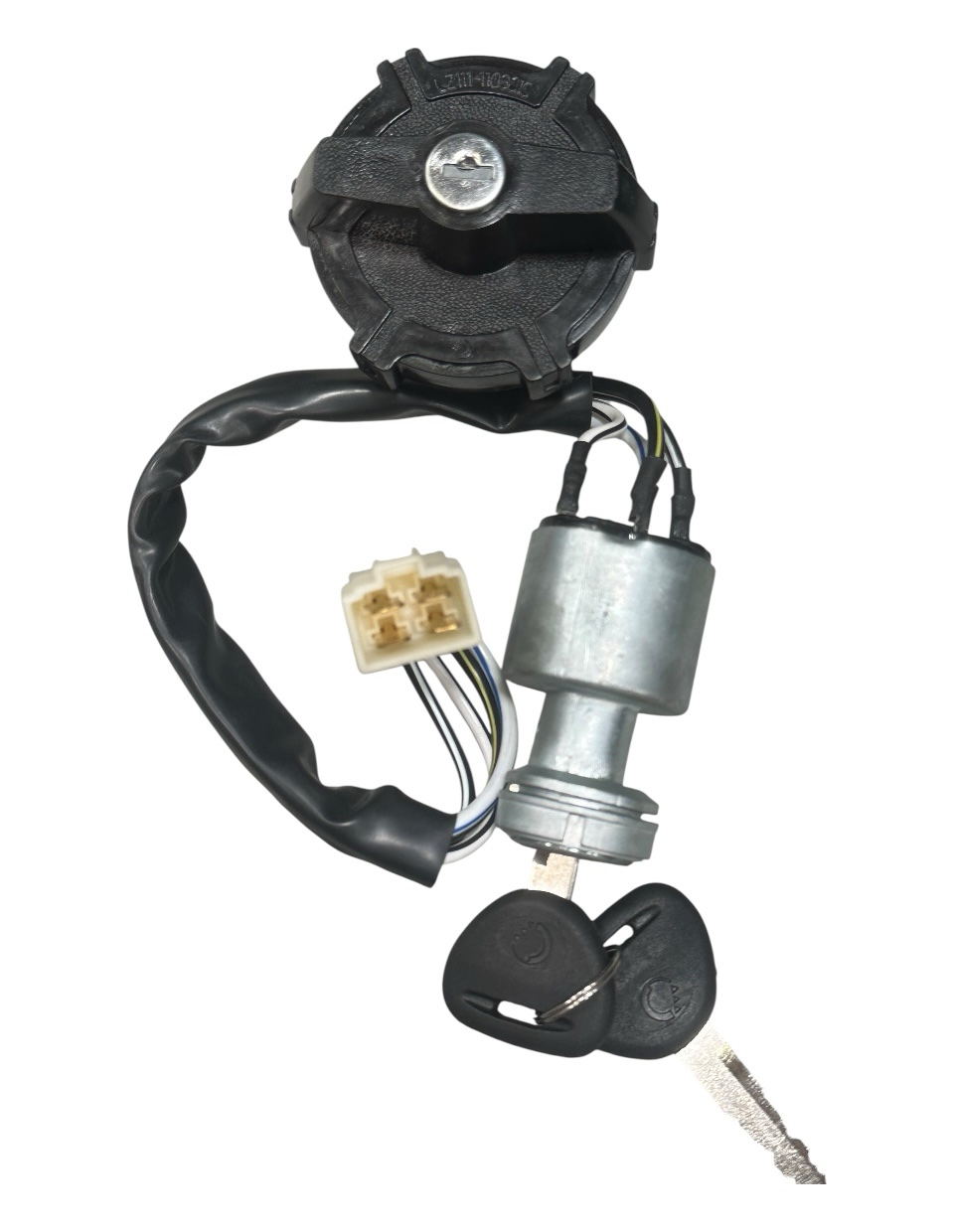 Ignition Switch & Gas Cap – 4-Pin – Fits Roketa UV-03-500 UTV