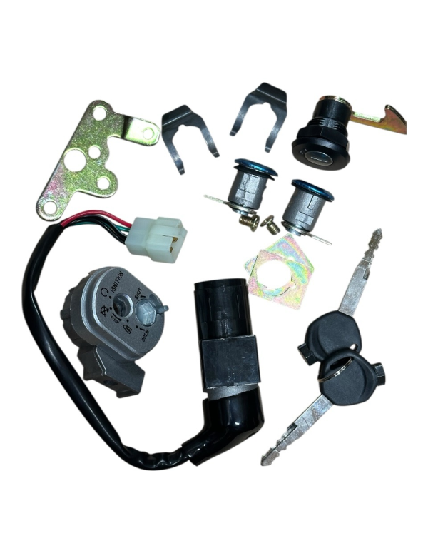 4 Wires Ignition Switch Assembly – Fits MC-132K 150cc / Mad Dog / JIAJUE JJ150T-16 Scooter