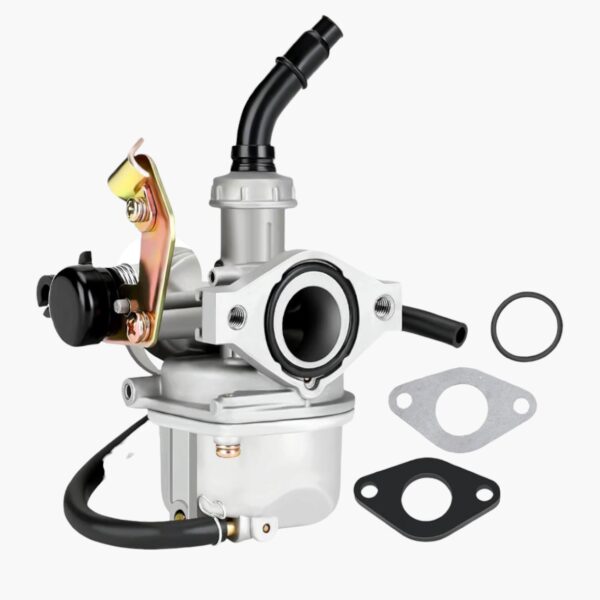 Carburetor with Cable Choke – PZ19 19mm – Fits 70cc / 90cc / 110cc ATV, Dirt Bike