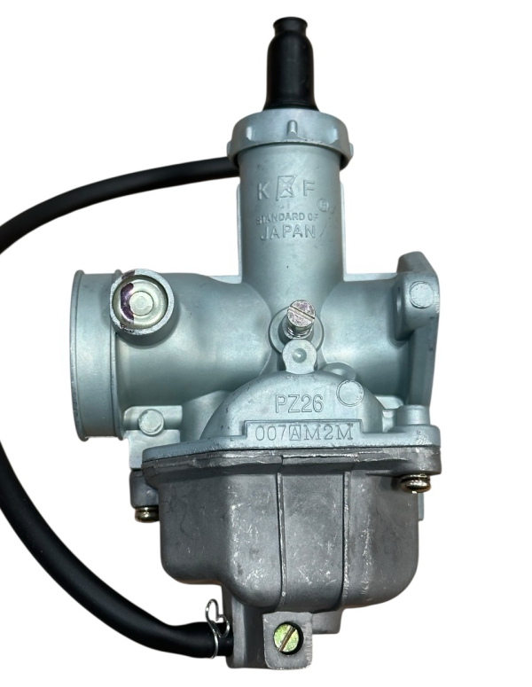 Carburetor with Manual Choke – PZ26 26mm – Fits Apollo AGB-37CRF-125cc Dirt Bike