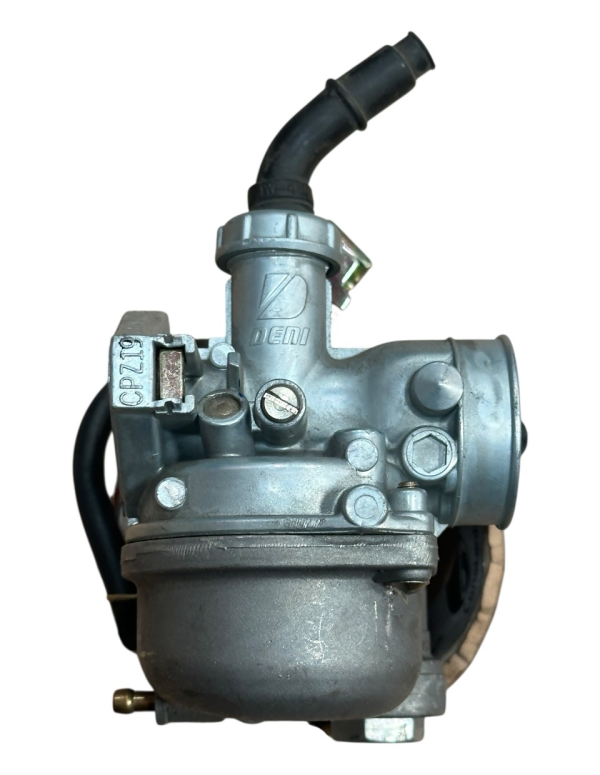 Carburetor with Cable Choke & Petcock – PZ19 19mm – Fits 50cc Bashan MC-114