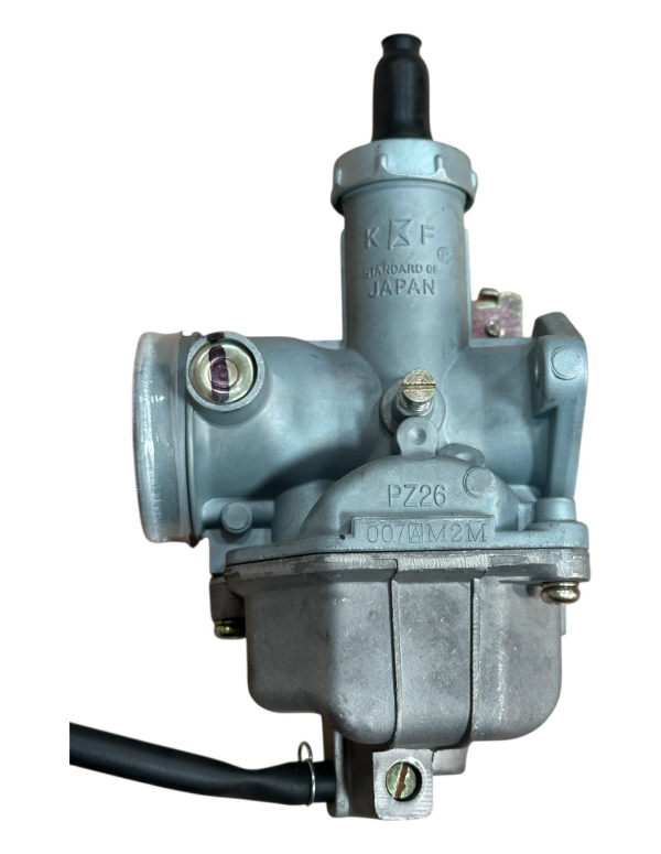 Carburetor with Cable Choke – PZ26 26mm – Fits 125cc Dirt Bike, ATV