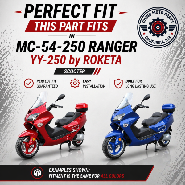 12V 9Ah Battery – YTX9-BS – Fits Roketa MC-54-250 & MC-13 Scooter