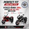 Muffler Assembly – Super Hornet 150 / Vitacci Roma 150