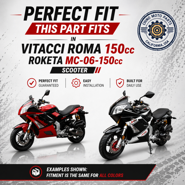 Muffler Assembly – Super Hornet 150 / Vitacci Roma 150