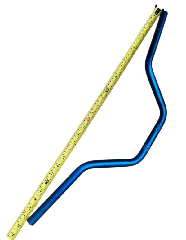 28 Inch Aluminum Handlebar – Blue Finish