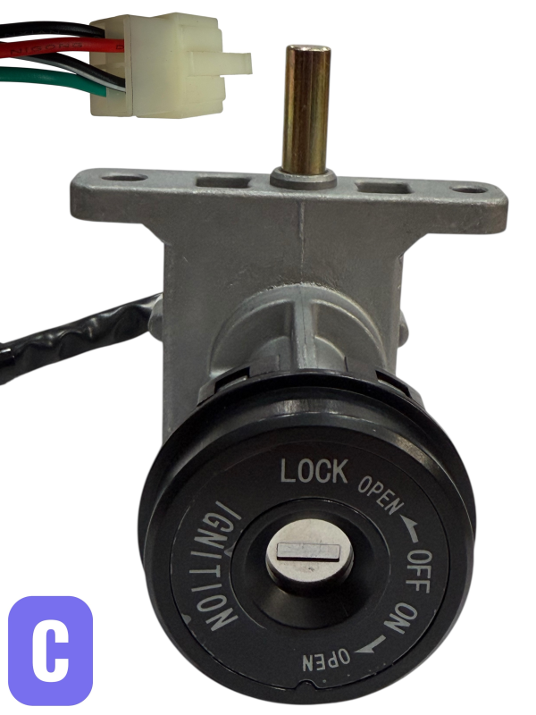 Ignition Switch Set Replacement for TANK 200 EFI - Genuine Part