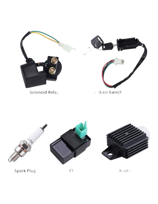 Complete Electrical Wiring Kit – Fits ATV 110cc & 125cc