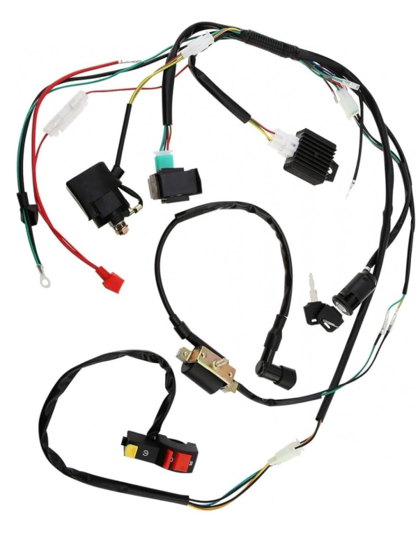 Complete Electrical Wiring Kit – Fits 110cc–125cc Dirt Bike