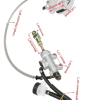 Rear Brake Master Cylinder Kit – Fits 150cc–200cc ATV