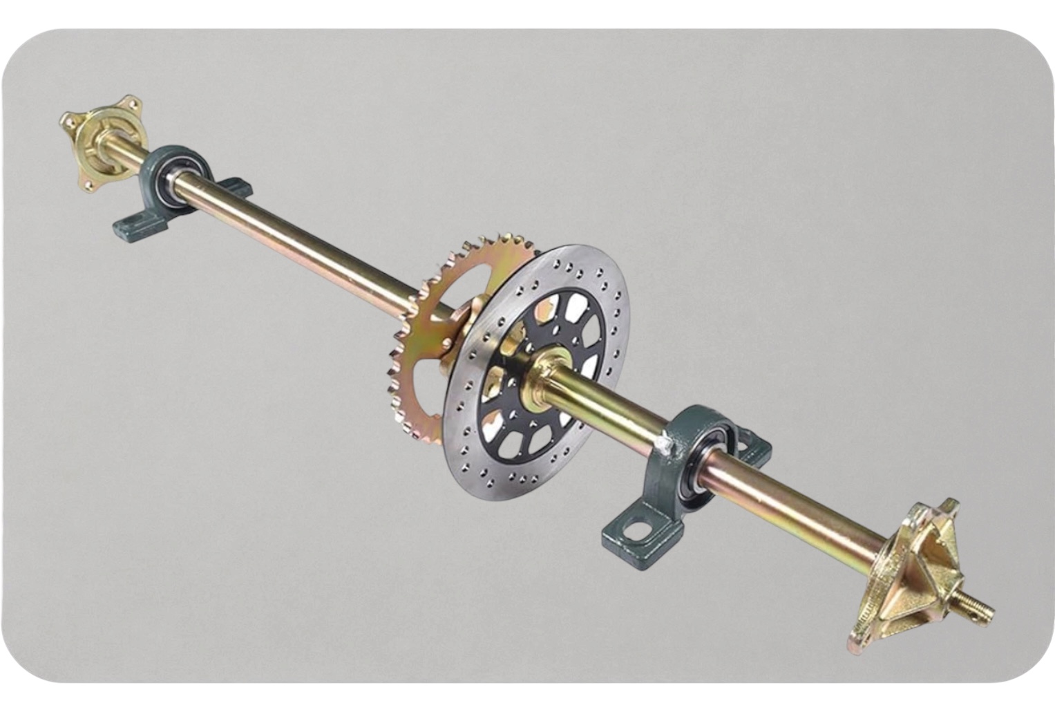 32" Rear Axle Assembly for ATVs – Heavy Duty Replacement