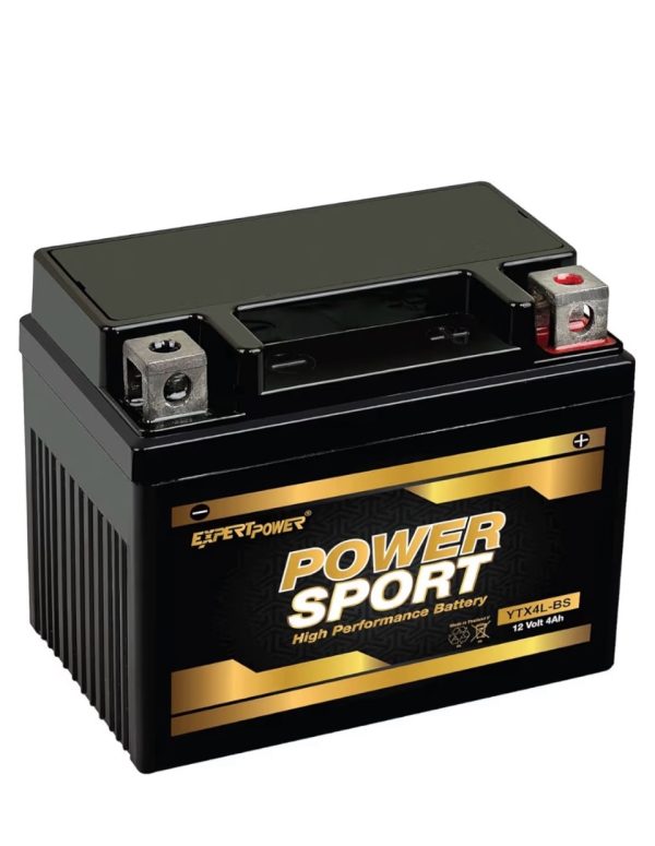 12V 4Ah Battery – YTX4L-BS – Fits ATV & Dirt Bike 110cc 125cc