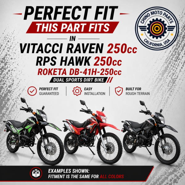 Starter Motor – OEM – Fits Bashan Storm 250 & RPS Hawk 250 Enduro Dirt Bike