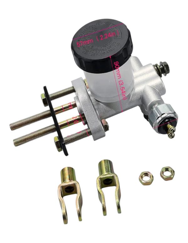 Brake Master Cylinder – 51mm Reservoir – Fits 150cc–200cc Go Kart