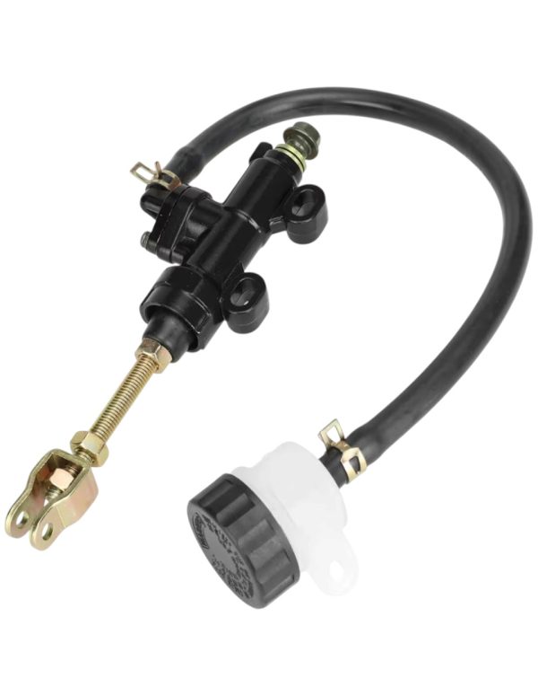 Rear Brake Master Cylinder – 405mm Hose – Fits ATV, Dirt Bike & Street Bike