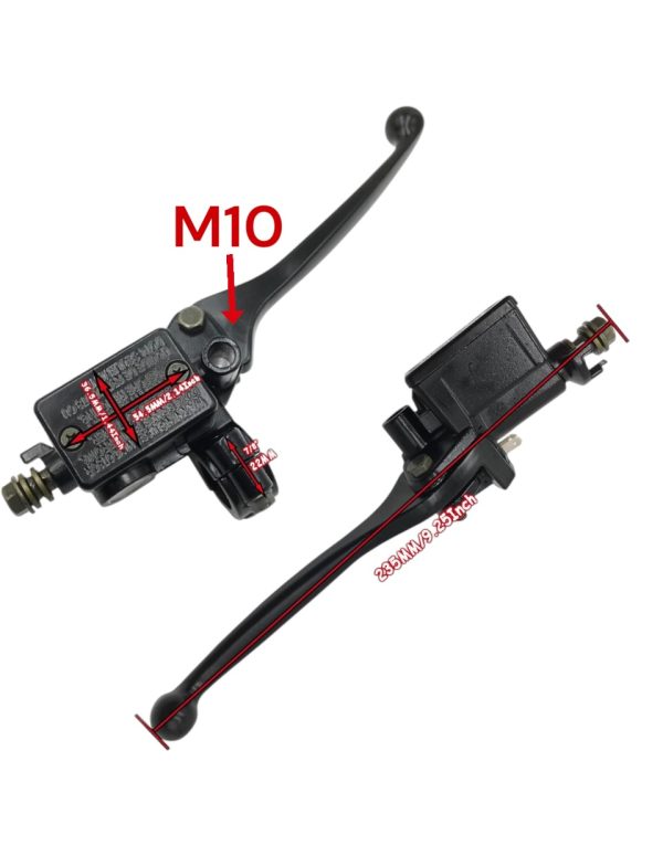 Front Brake Master Cylinder – M10 – Fits 250cc Dirt Bike / Enduro