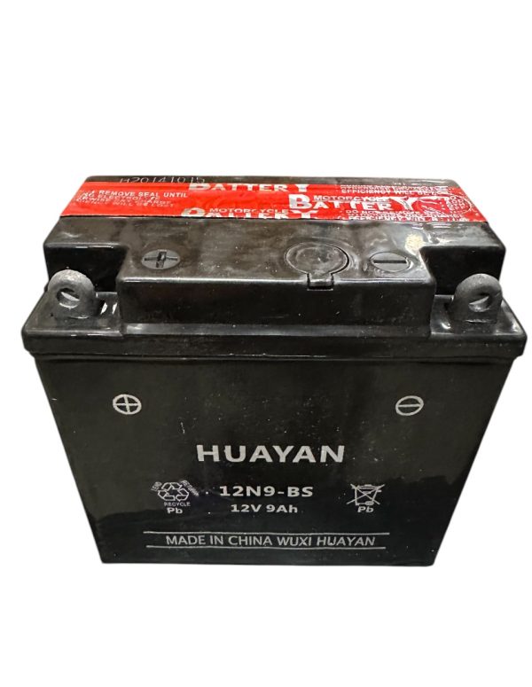 12V 9Ah Battery – 12N9-BS – Fits ATV 200cc 250cc