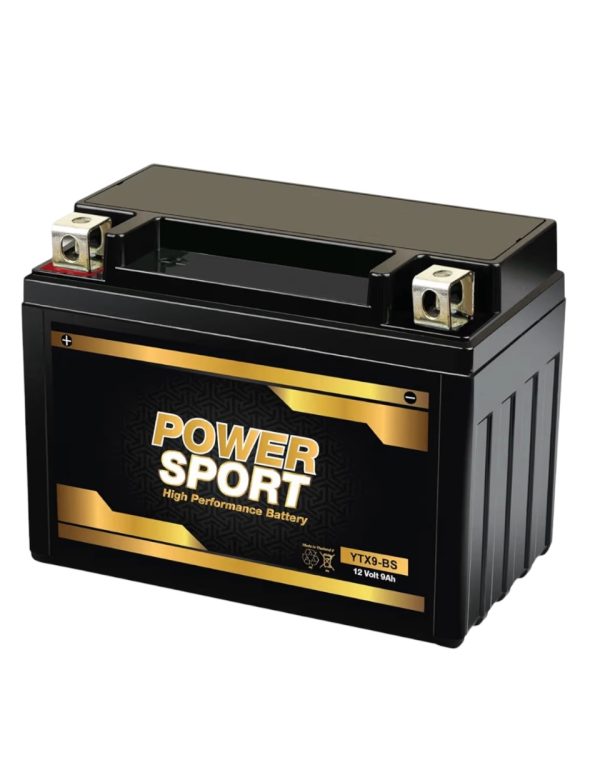 12V 9Ah Battery – YTX9-BS – Fits Roketa MC-54-250 & MC-13 Scooter