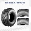 22x10-10 Sport ATV Tires Set