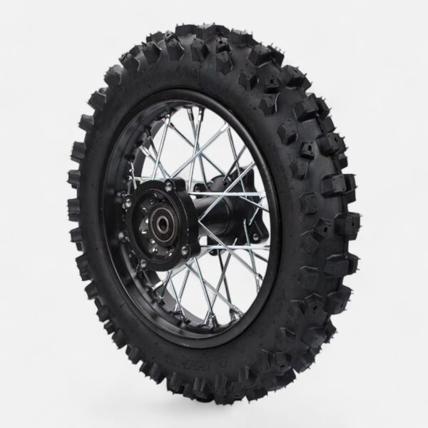 80/100-10" Rear Wheel Rim Tire 3.00-10